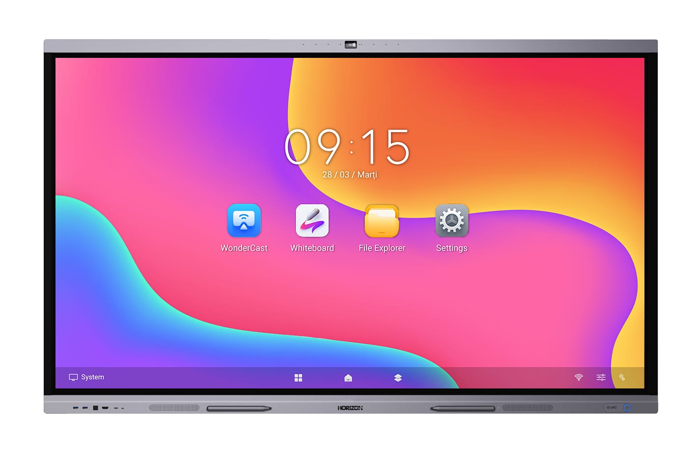 Display Interactiv HORIZON A3C 65" 4K UHD - Colaborare Premium - imagine 5