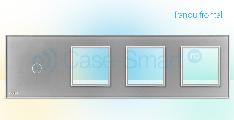 Rama Touch Livolo Sticlă + 3 Prize - imagine 14