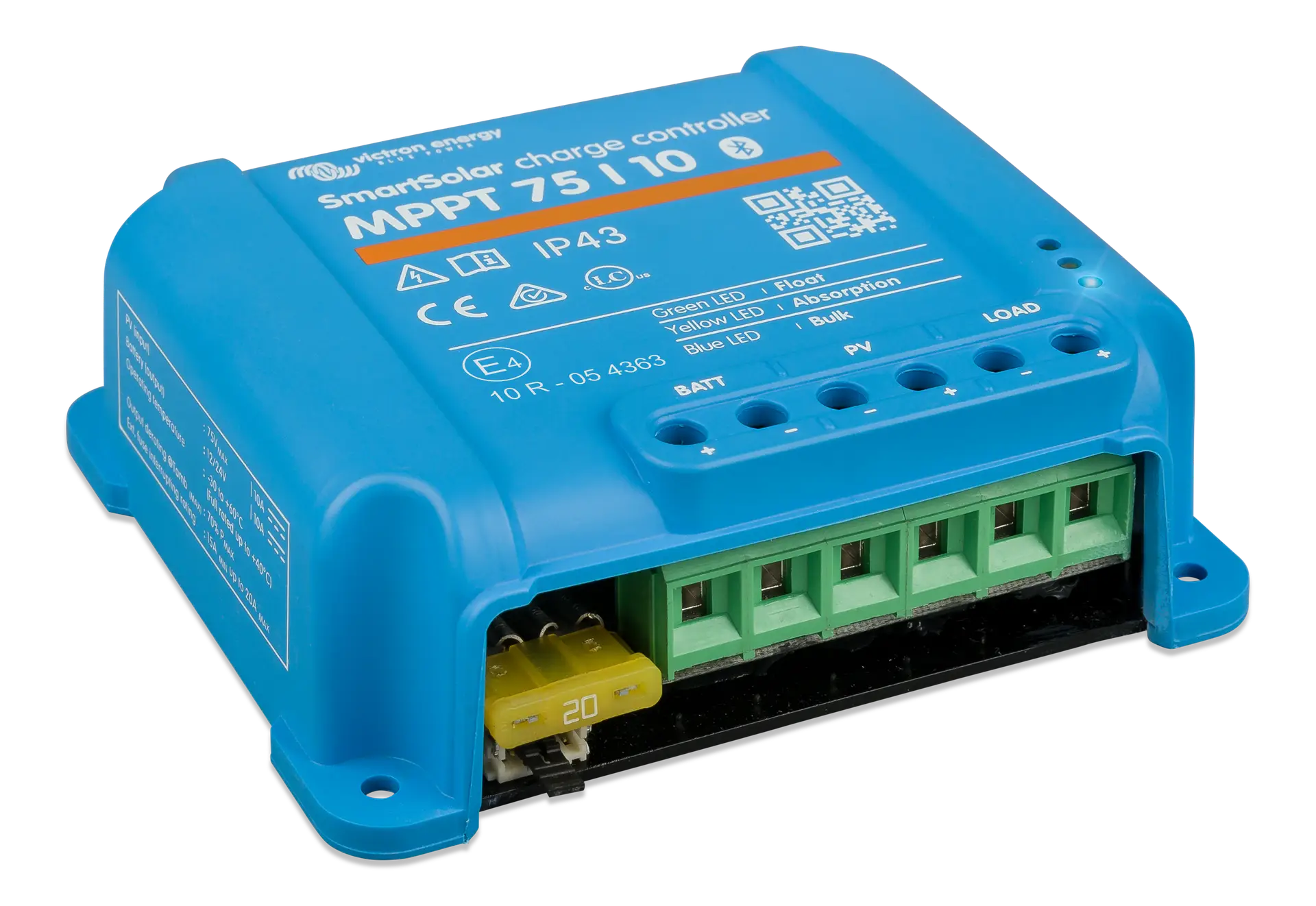 Regulator Solar Victron SmartSolar MPPT 75/10 - Bluetooth Integrat - imagine 3