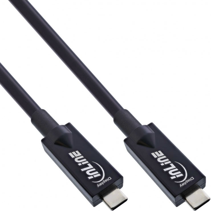Cablu USB-C AOC 4K 144Hz, 3m, InLine