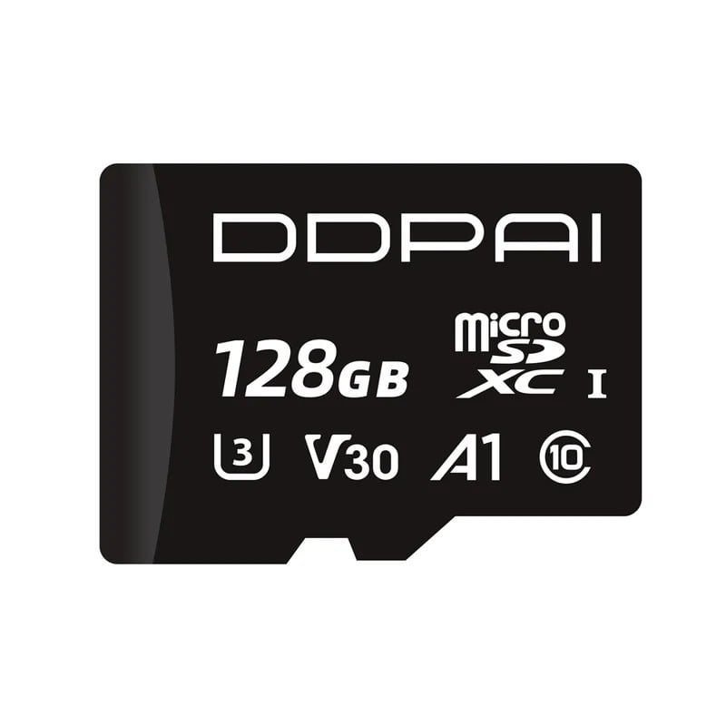 Card microSD DDPAI 128GB Class 10 pentru camere auto