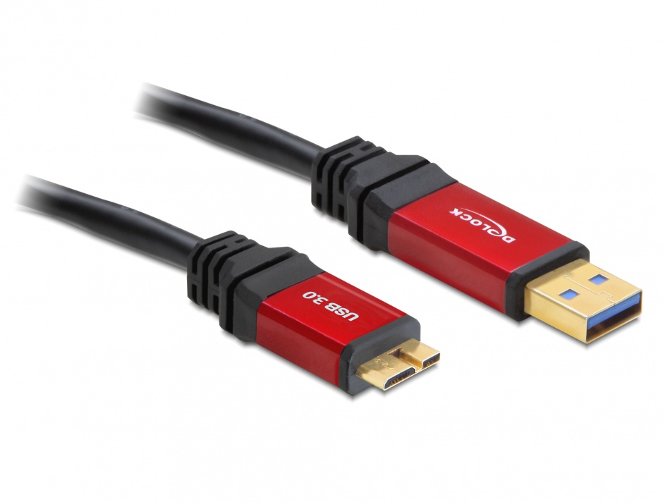 Cablu USB 3.0 Micro-B 5m Premium Delock