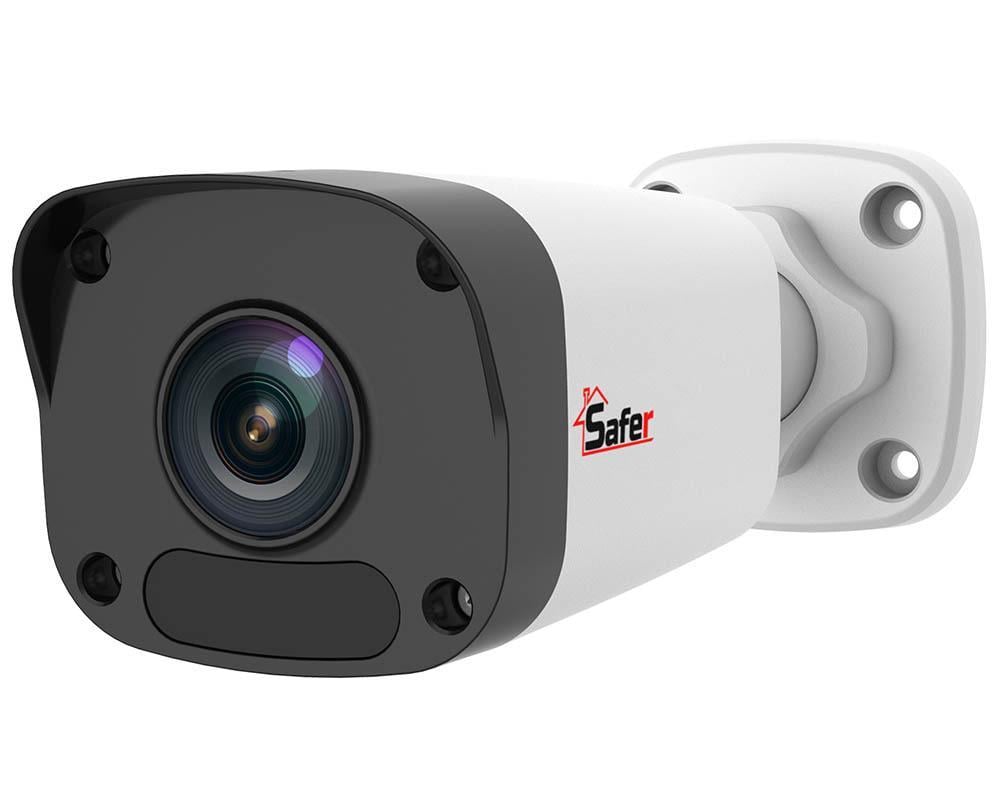 Camera IP Safer 4MP IR 30m Exterior PoE