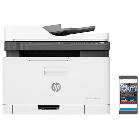 Multifuncțional HP LaserJet 179FNW Color Wireless ADF - imagine 3