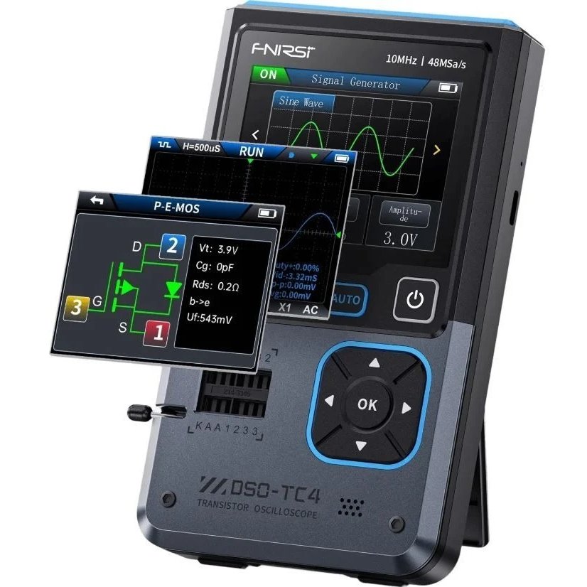 Osciloscop Digital Portabil FNIRSI 10MHz