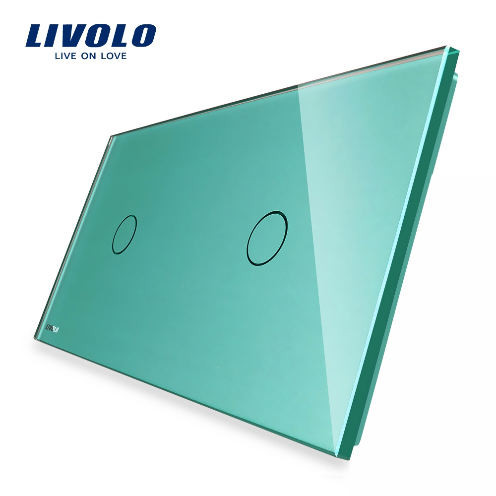 Panou Touch Livolo Sticlă 2 Butoane - imagine 10