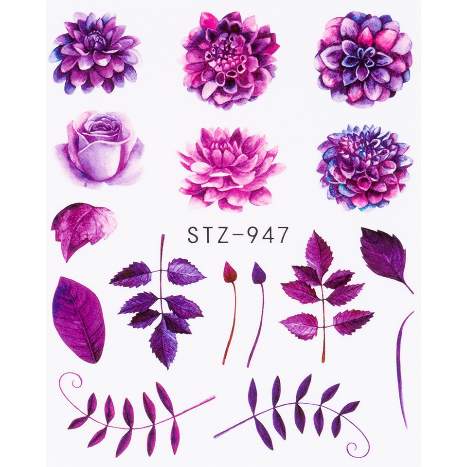 Tatuaj Unghii Luxorise Flower Muse STZ-947