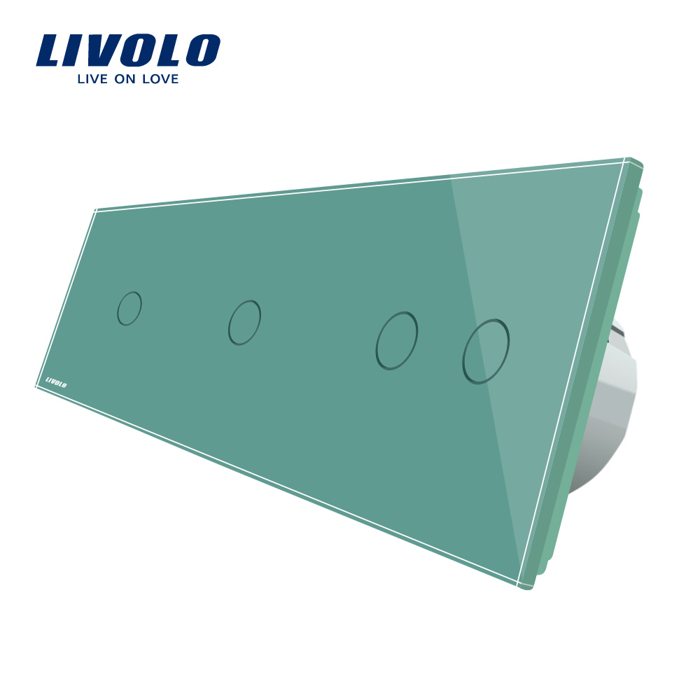 Intrerupator Touch Livolo 2xSimplu+1xDublu Sticla - imagine 7