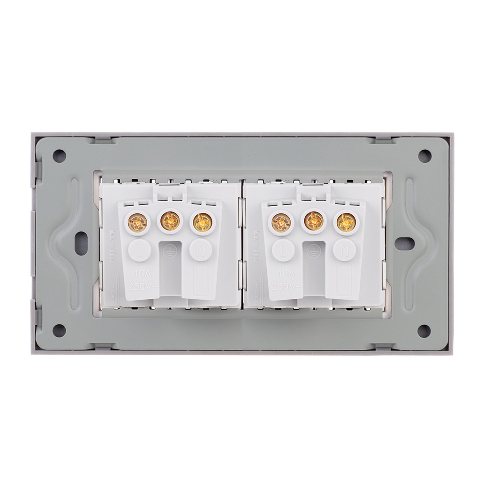 Priza Dubla Sticla Luxion 4M, Design Modern - imagine 16