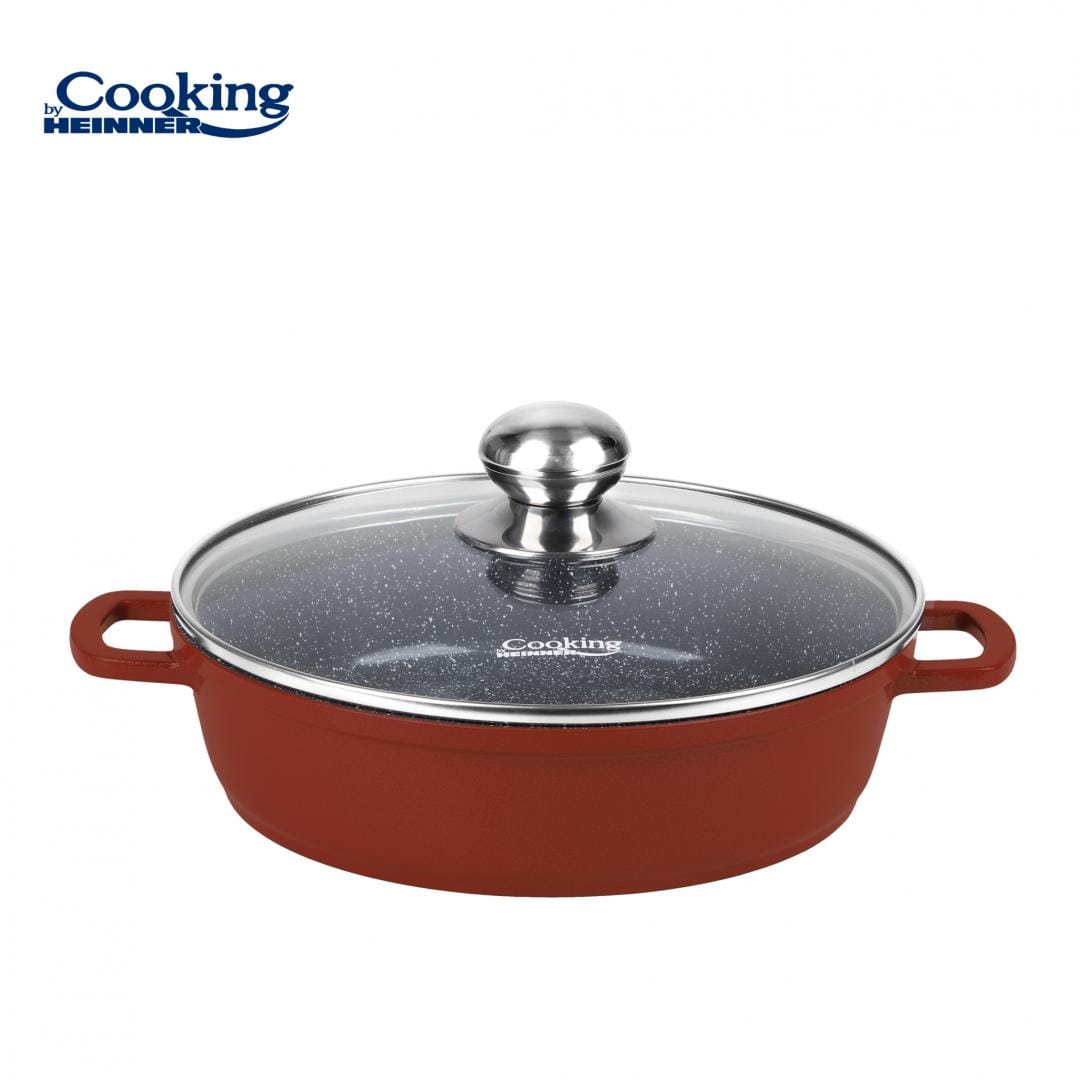 Cratiță Heinner Calabria Aluminiu 2.6L cu Capac | Cooking - imagine 4