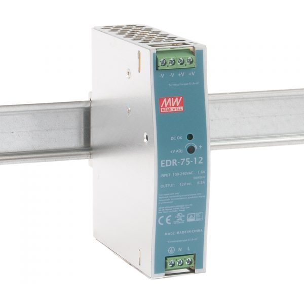 Sursa MeanWell 12V 75W Sina DIN