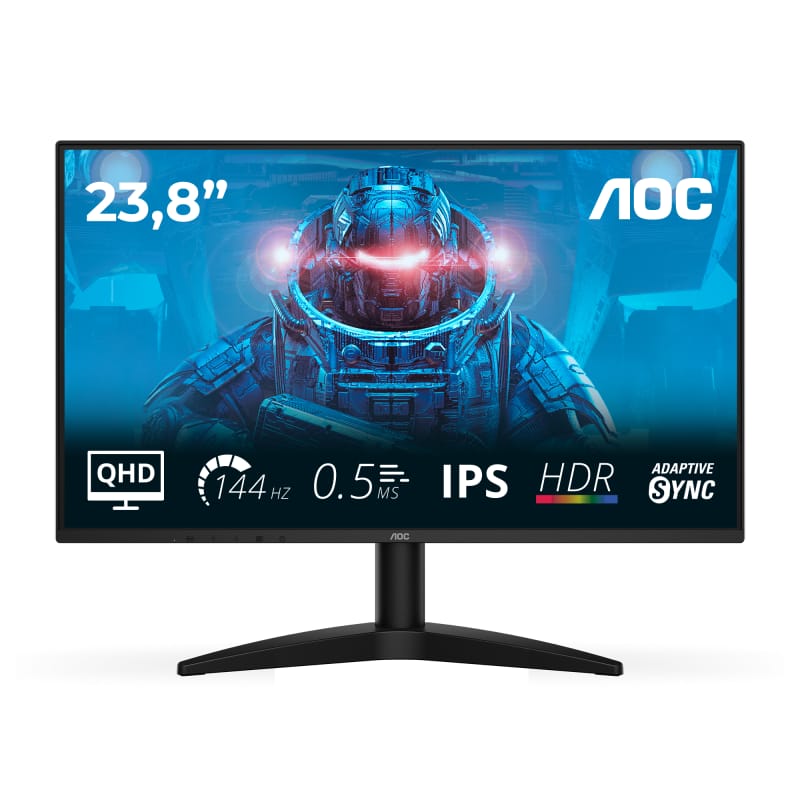 Monitor AOC Q24B36X 23.8" QHD 75Hz - Imagini Cristaline - imagine 2