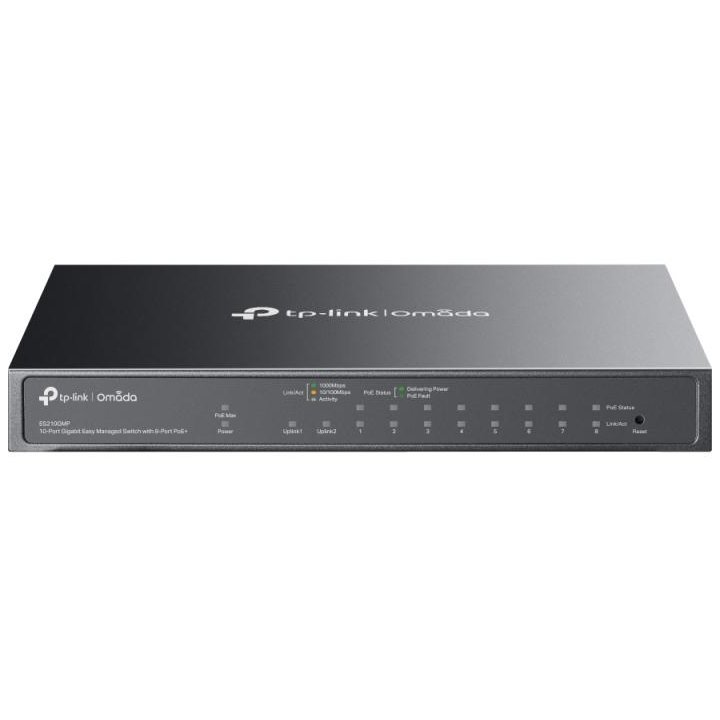 Switch TP-Link ES210GMP, 16 Porturi PoE+ Gigabit