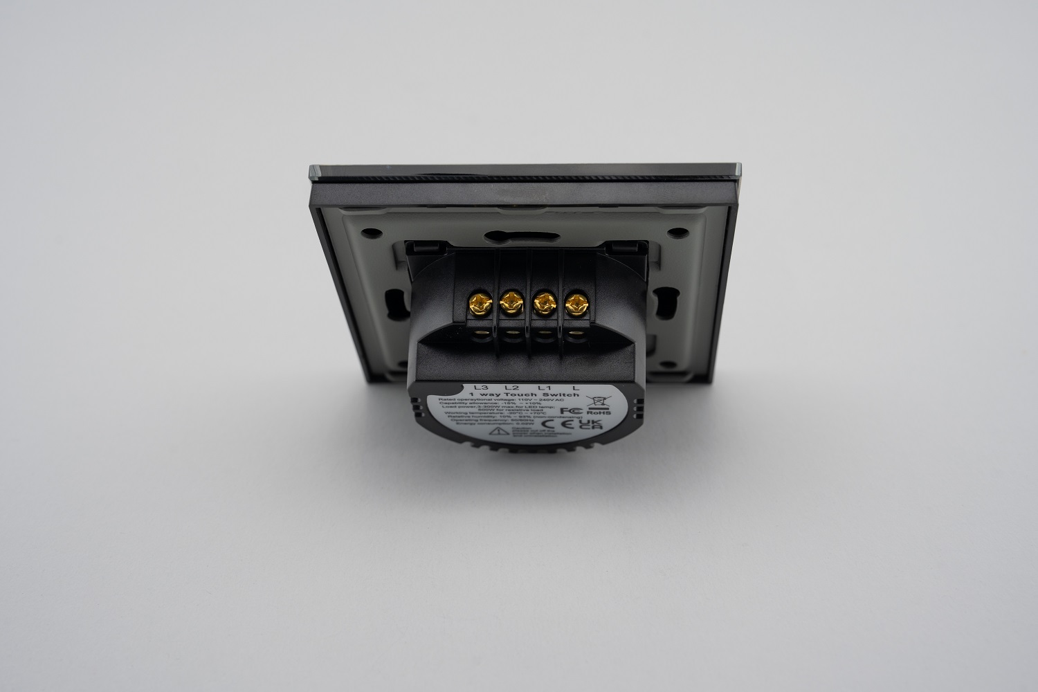 Intrerupator Triplu Touch Sticla LUXION 2000W - imagine 16