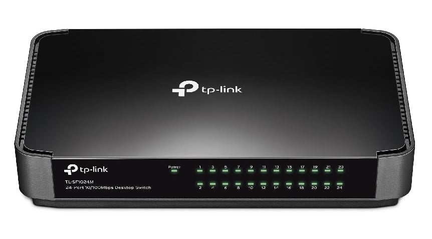 Switch TP-Link TL-SF1024M, 24 Porturi Plug & Play