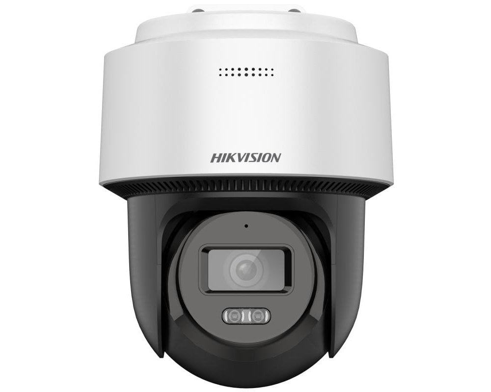 Hikvision PT 4MP cu detecție umană și LED alb