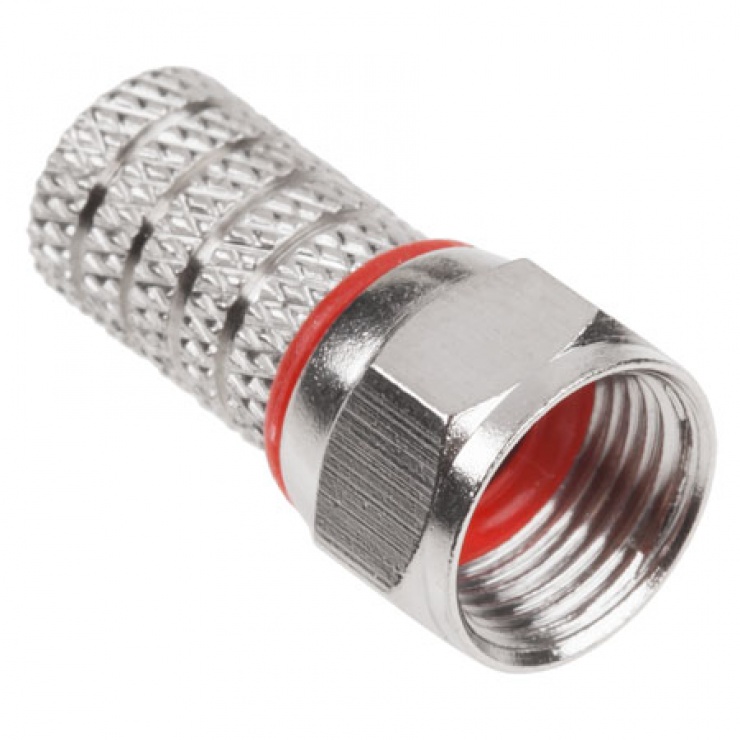 Conector F RG59 Cupru Dublu Izolat OEM