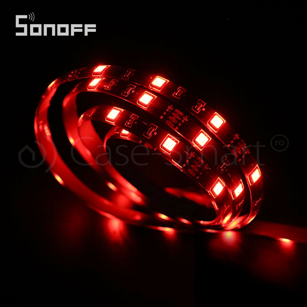 Extensie Banda LED 2m 5050RGB Sonoff L1, WiFi - imagine 5