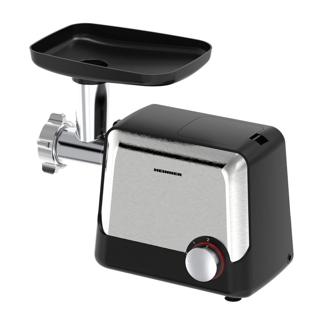 Mașină Tocat Heinner 2100W DualSteel - 1.8kg/min, Inox - imagine 3