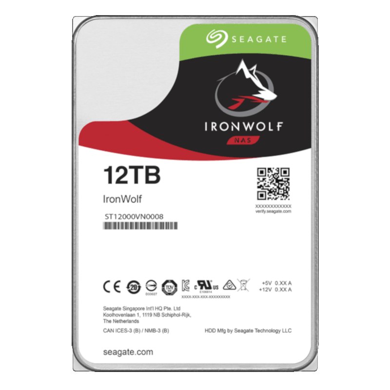 HDD Seagate IronWolf 12TB 7200RPM NAS - Stocare Profesională - imagine 2