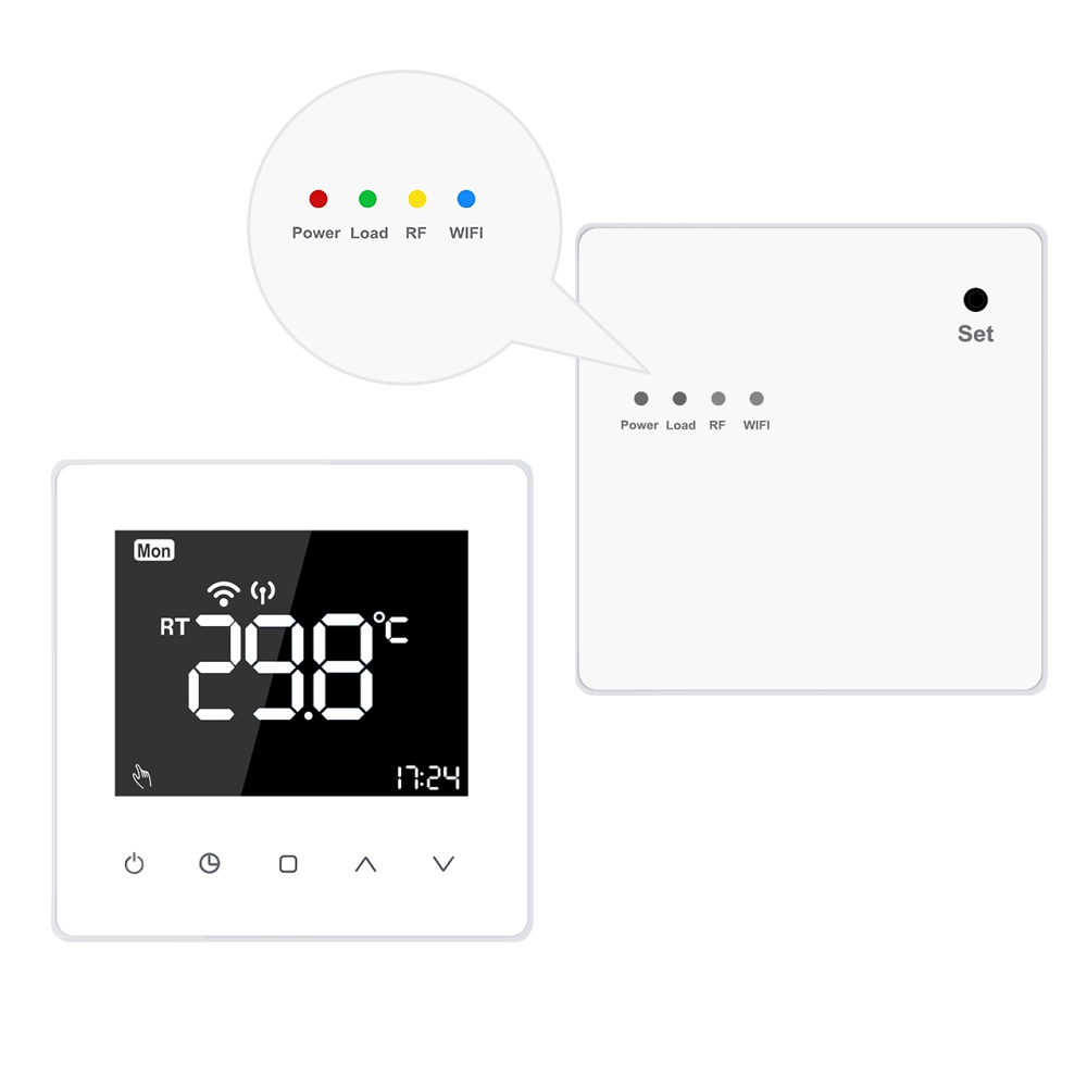 Termostat Wi-Fi Luxion TP618RFW Smart, Control Aplicație - imagine 7