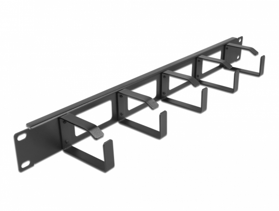 Organizator Cabluri 1U 5 Inele Delock