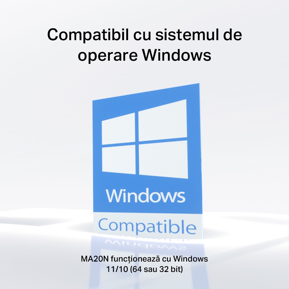 Adaptor Wireless Mercusys MA20N Dual Band AC650 - USB Nano - imagine 4