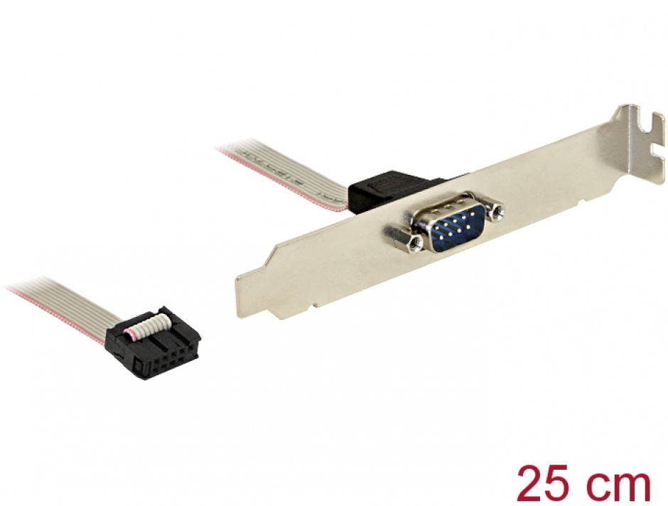 Bracket Serial Nullmodem 9P Delock 89353