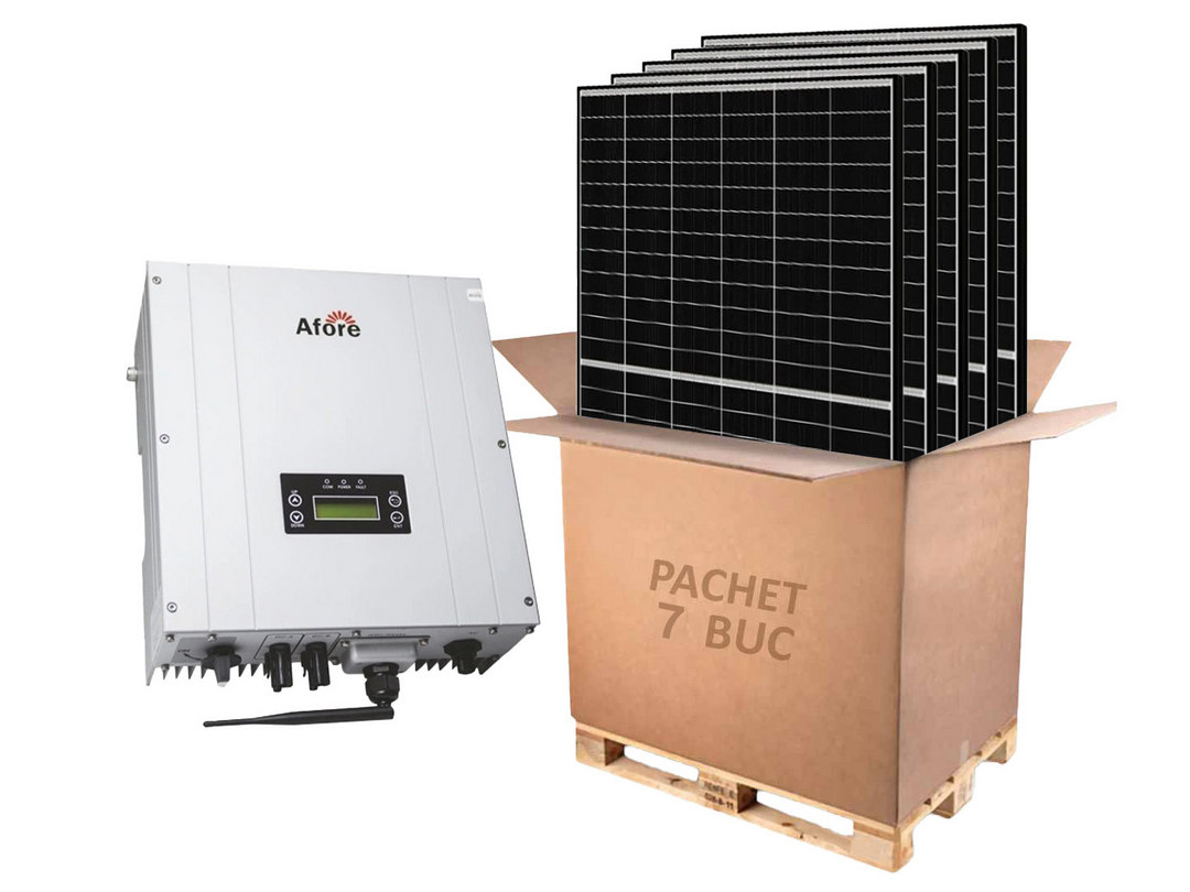 Kit Fotovoltaic Afore 3KW + 7 Panouri 455W