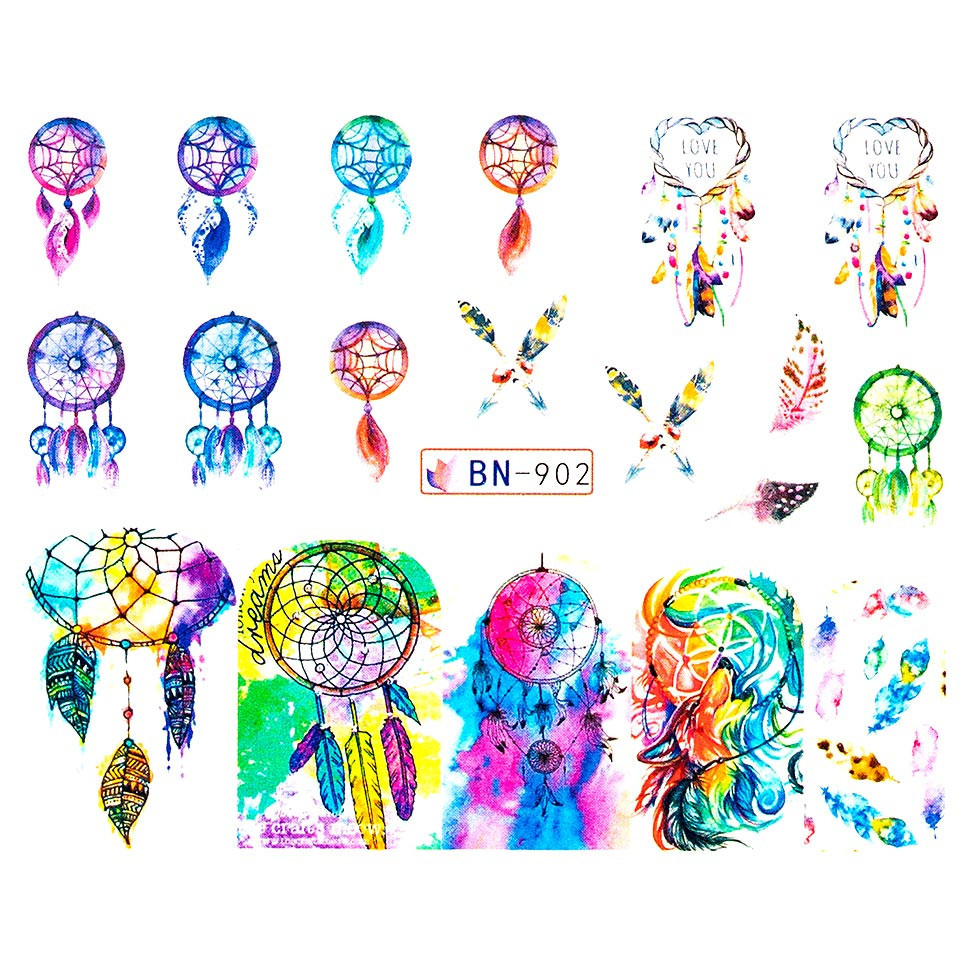 Tatuaj Unghii LUXORISE Dreamcatcher Vibes BN-902