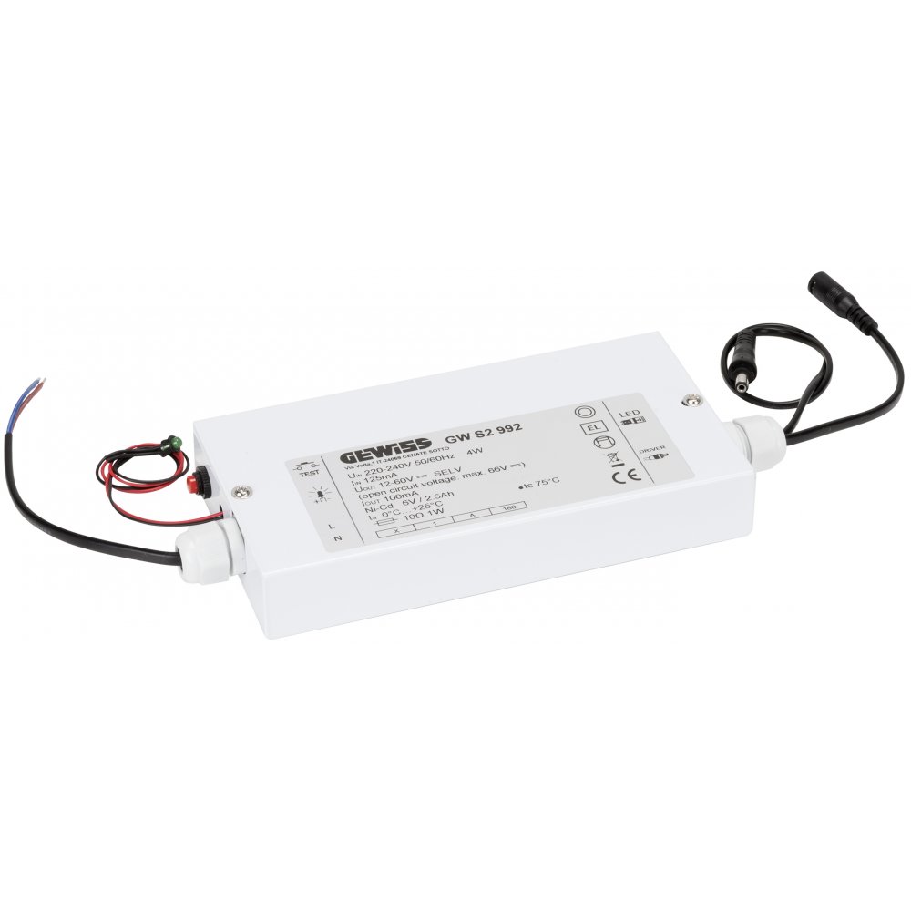 Kit Urgență Astrid Full Panel Gewiss, 3 Ore Autonomie