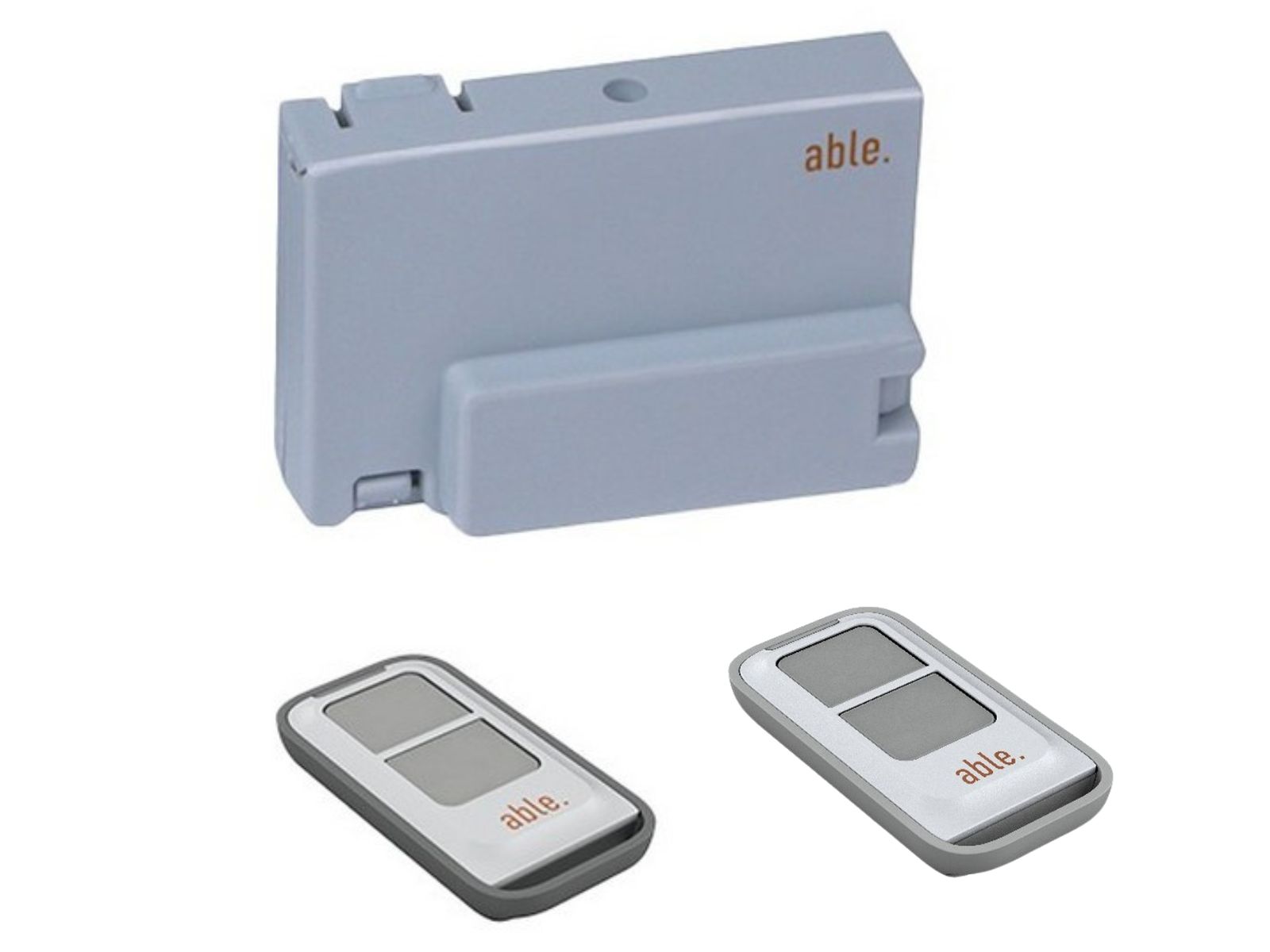Kit Radio Able 28Y001, 2 Telecomenzi Rolling Code 433.92 MHz