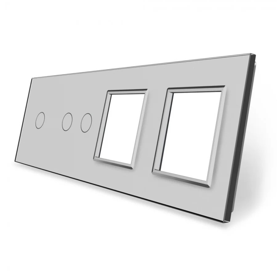 Panou Sticla Livolo Modular Simplu+Dublu+2 Prize - imagine 10