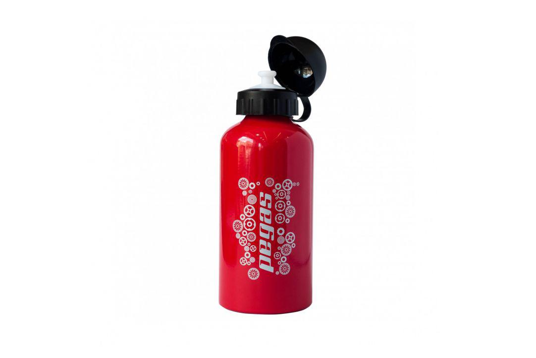 Bidon PEGAS CSB-513L 500ml Aluminiu Rosu pentru Bicicleta