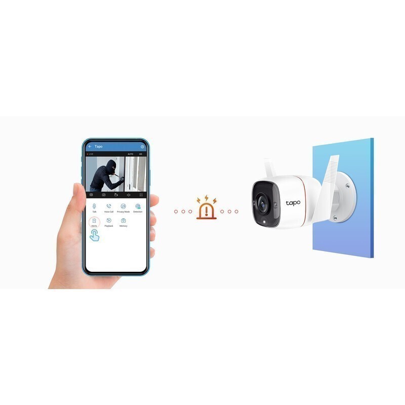 Tapo C310 TP-Link Camera Wireless 3MP Exterior - imagine 10