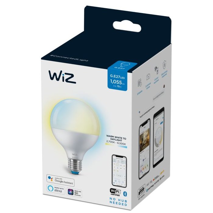 Bec LED Inteligent Wiz Wi-Fi E27 G95 11W