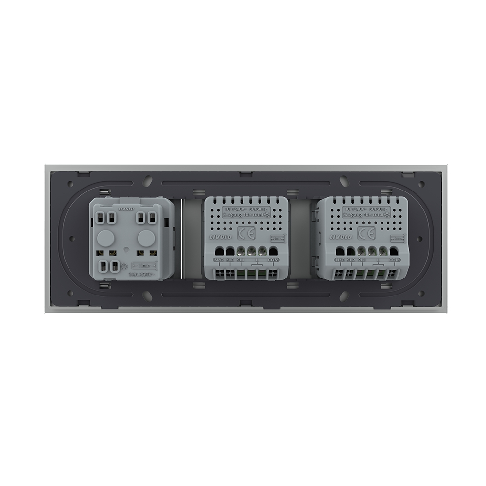 Intrerupator Priza Livolo Sticla 2+S+P - imagine 16