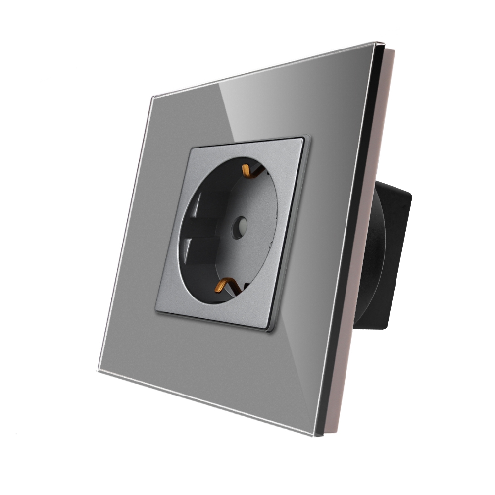 Priza Simplă Sticlă LUXION IP45 - imagine 25