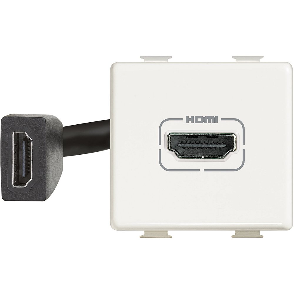 Priză HDMI preconectată 2 module Bticino Matix