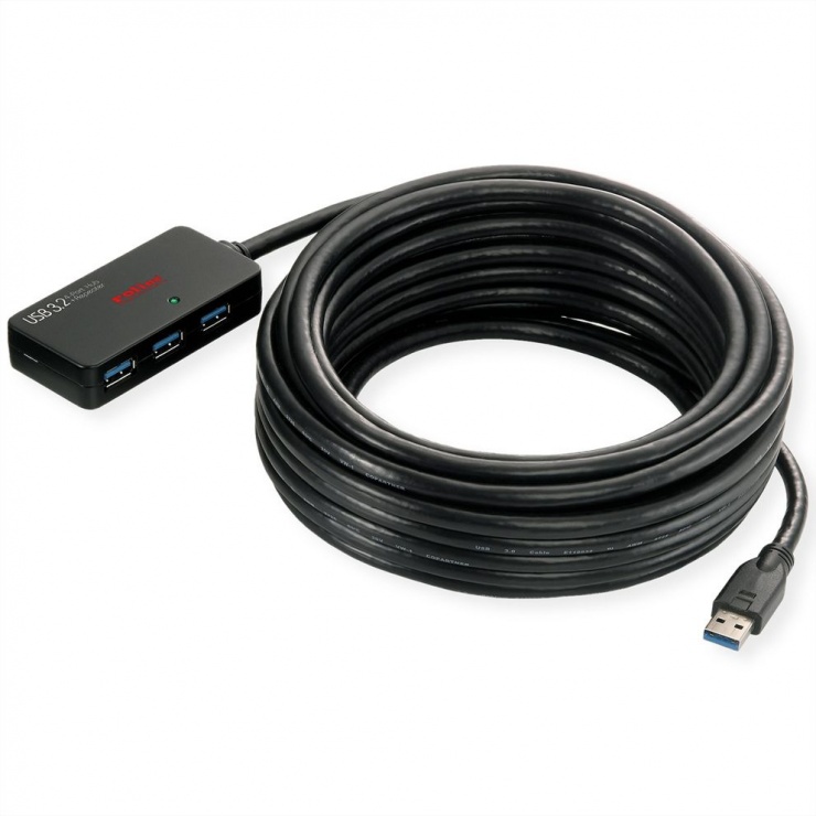Roline 12.04.1098 Cablu Prelungitor USB 3.0 10m
