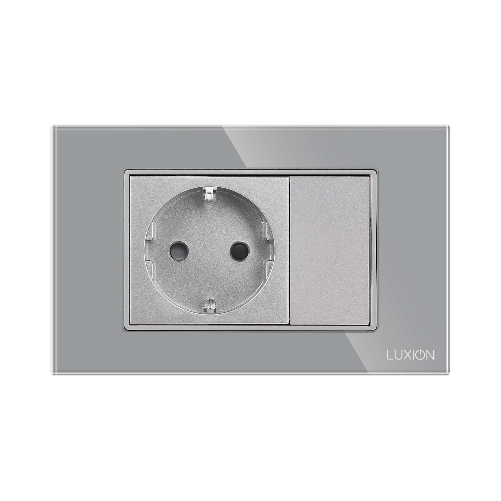 Priza Simplă și Tastă Falsă Sticlă Luxion - imagine 14