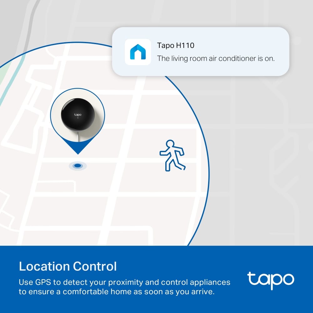 TP-Link Mini Smart Wi-Fi Plug TAPO H110 - Control Inteligent - imagine 10
