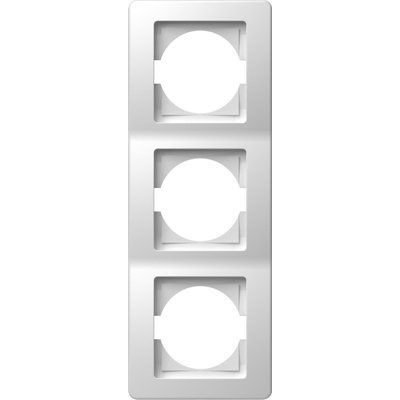Rama 3 posturi Alb TEM IP20, Modul Ekonomik