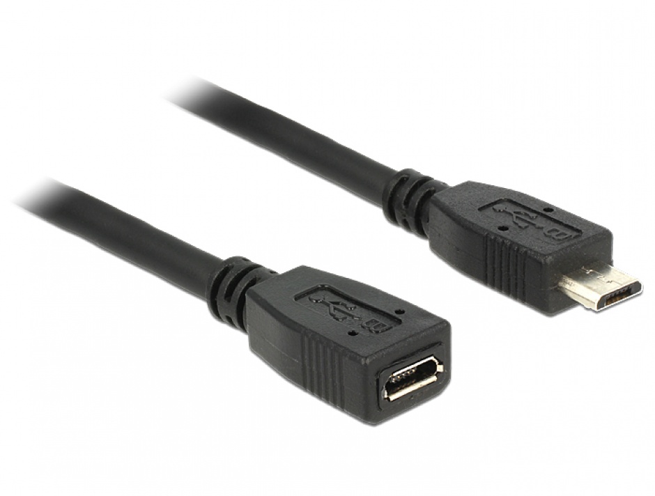 Cablu Prelungitor Micro USB 1m Delock