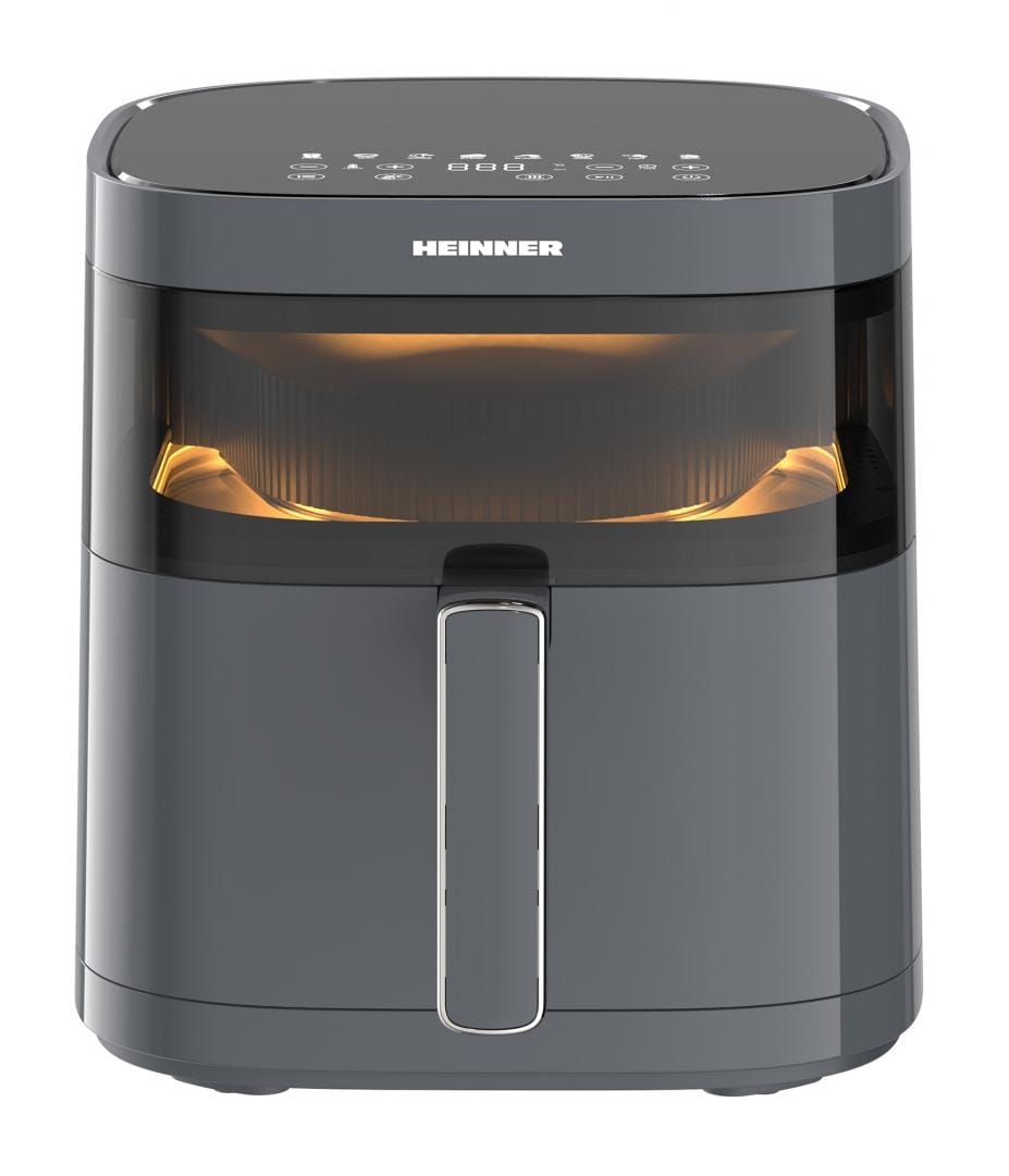 Friteuza Aer Cald Heinner DualHeat 5.7L 1700W - Fără Ulei - imagine 2