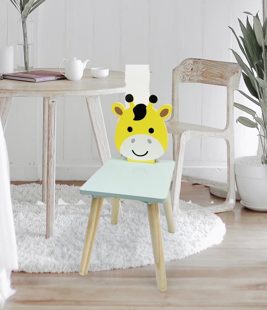 Scaun Copii Girafa U-Grow - MDF Rezistent, Design Jucăuș - imagine 3
