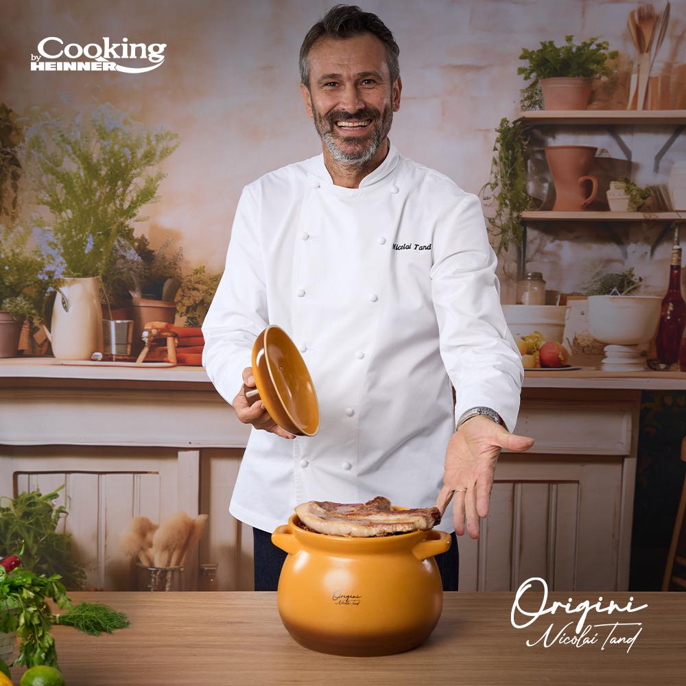 Oală Ceramică Heinner Nicolai Tand 4.5L - Capac inclus
