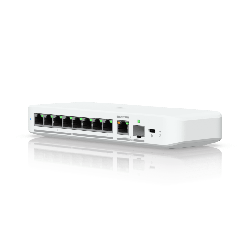 Switch Ubiquiti USW-Flex-2.5G-8 - 8 Porturi 2.5GbE Compact