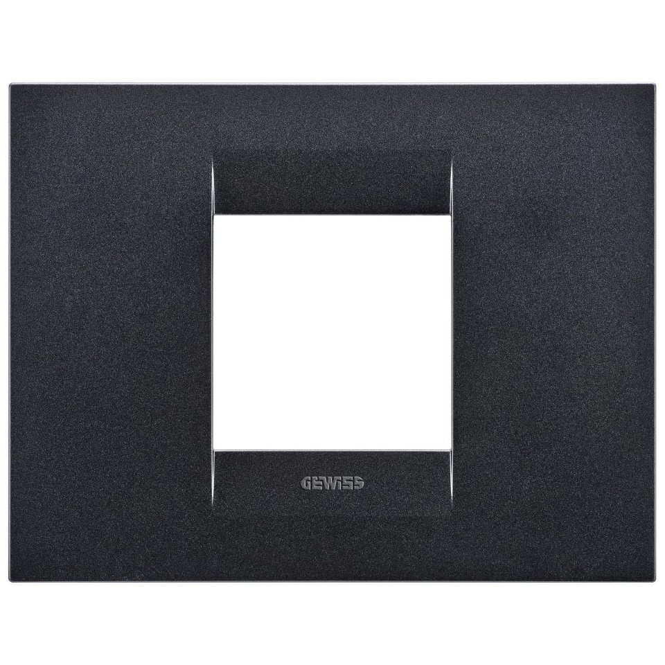 Rama 2 module Gewiss Chorus Geo, ardezie