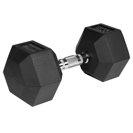 Gantera Hex 20kg Rebel Active | Cauciucată